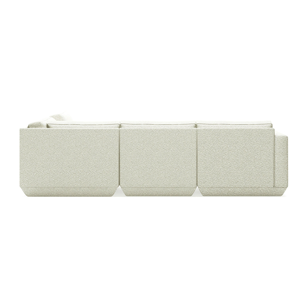 Podium Modular Five Piece Group Seating Sectional | Right Facing