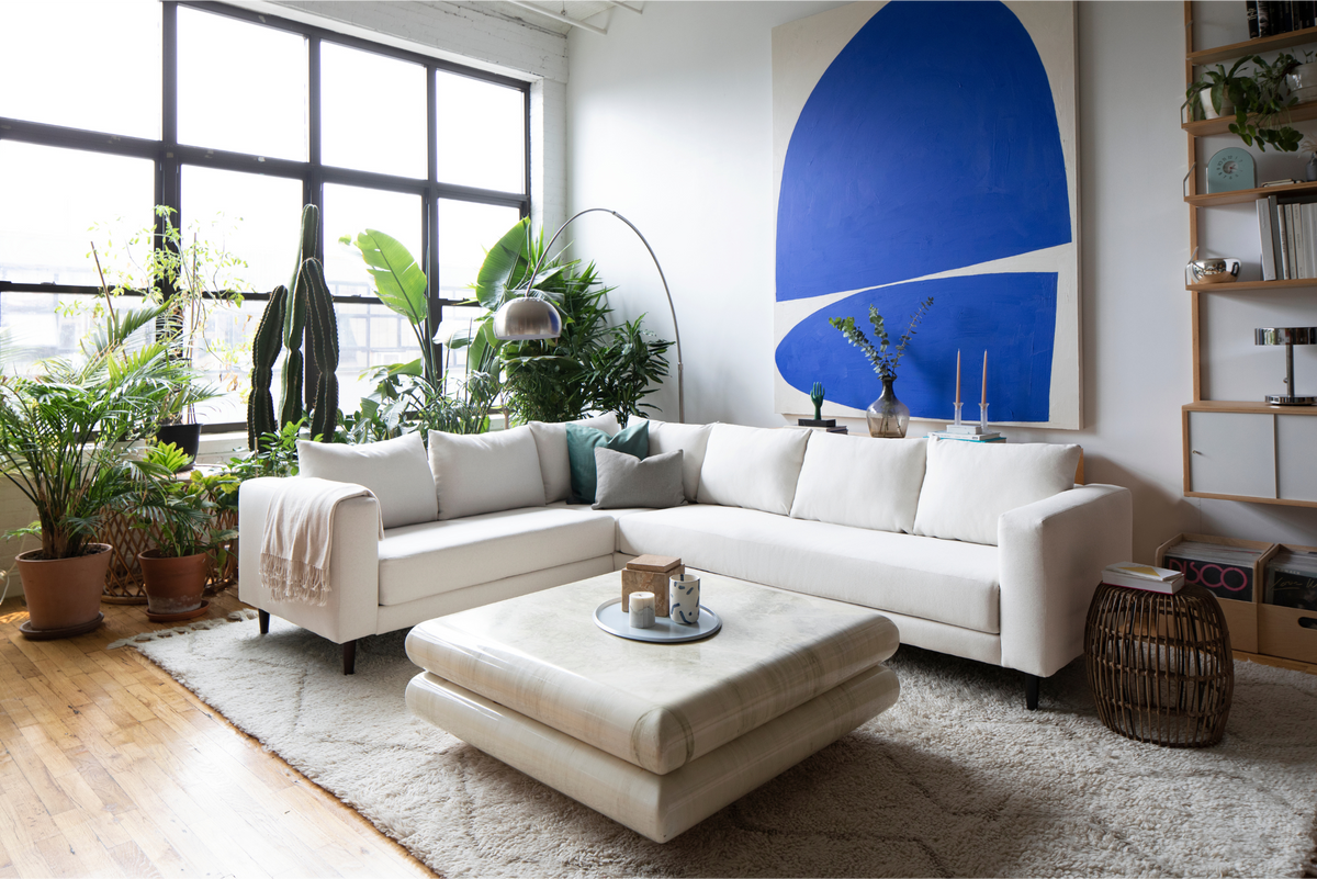 The Essential Corner Sectional | 6 Seat | Upcycled Poly