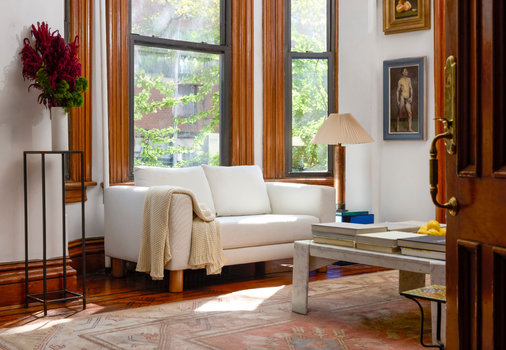 The Essential Loveseat | Recycled Velvet