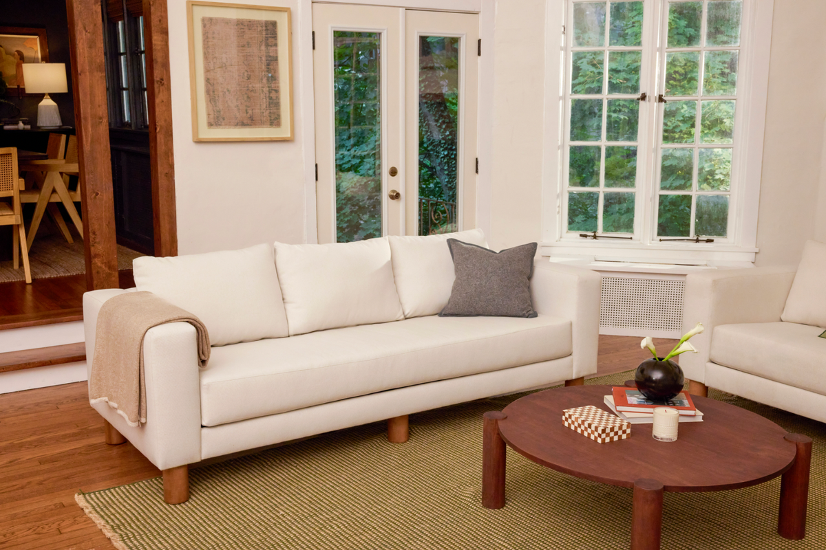 The Essential Sofa | Cactus Leather
