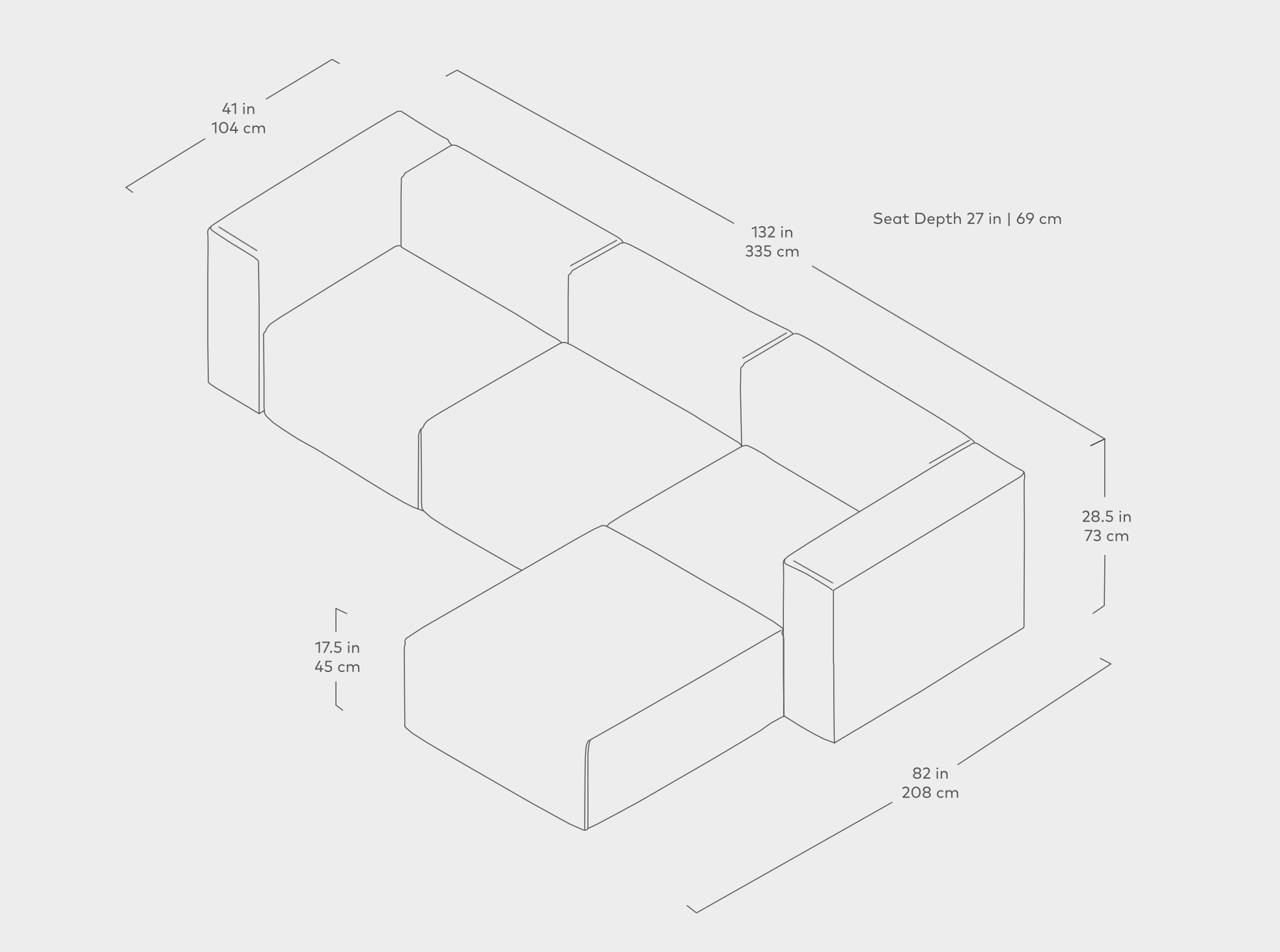 Nest Modular 4-PC Sectional