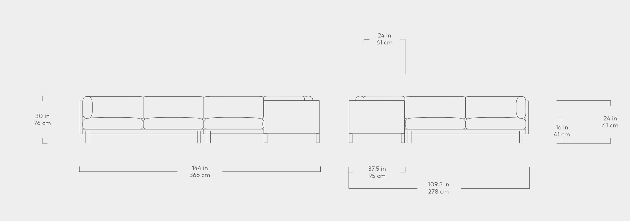 Silverlake XL Sectional