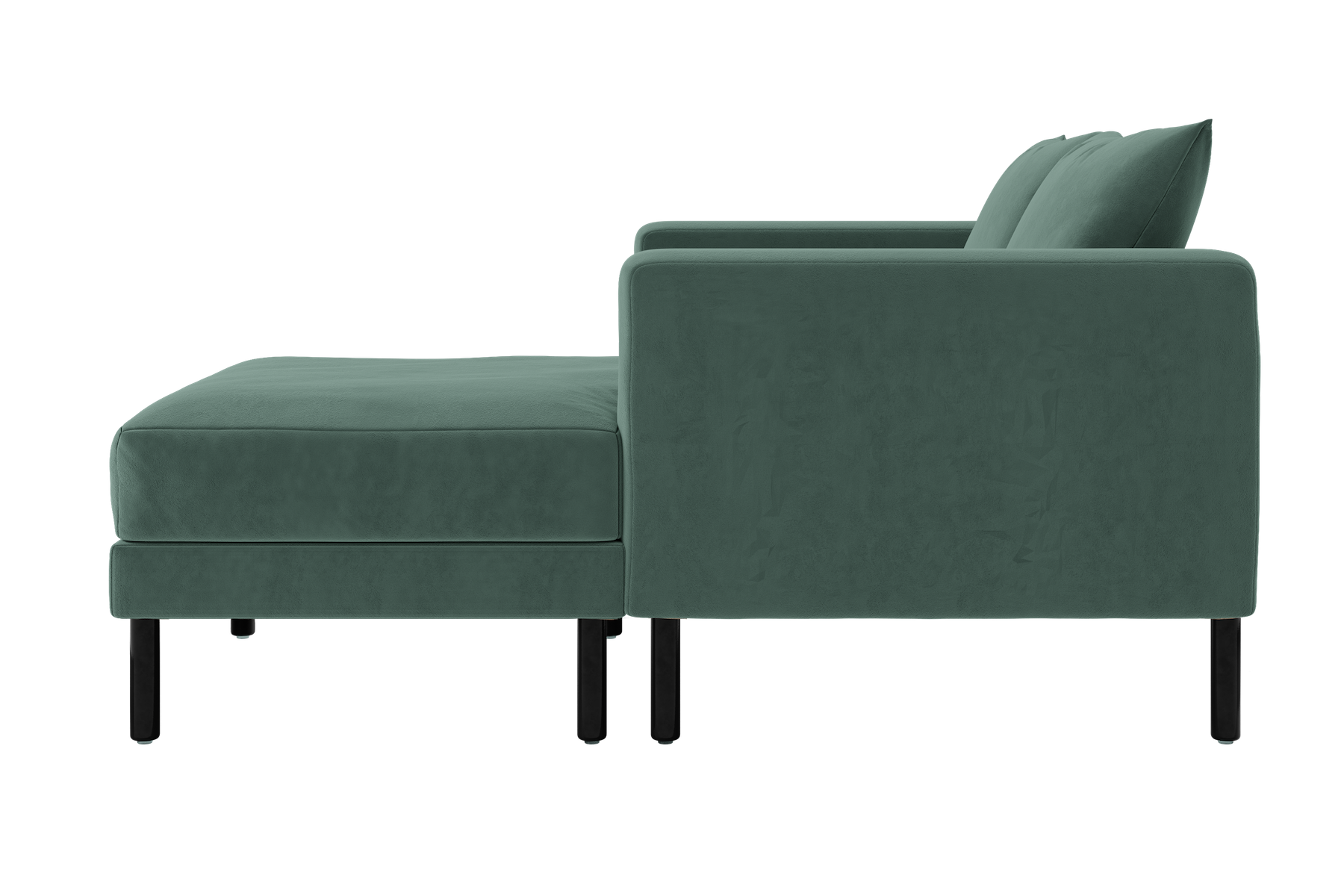 The Essential Loveseat Sectional | Recycled Velvet