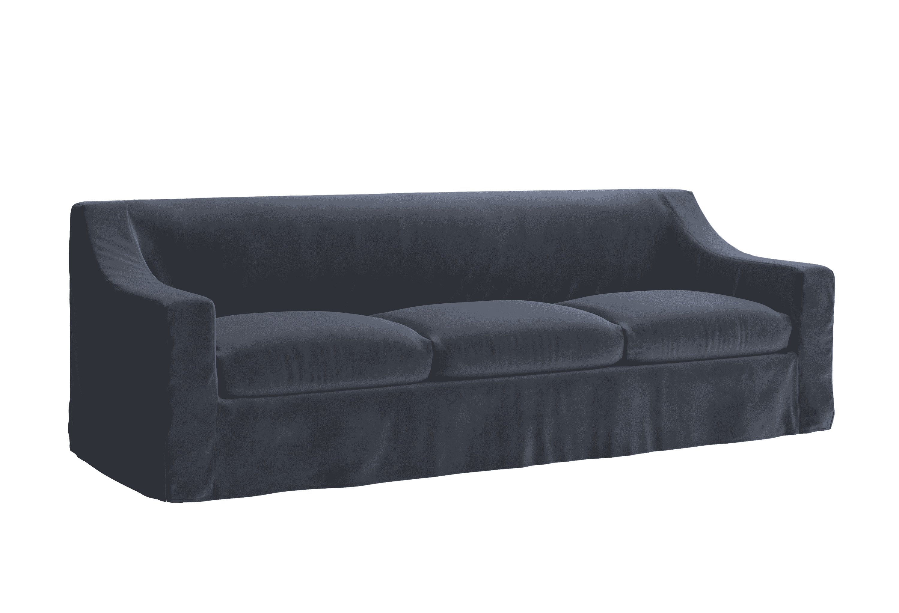 The Evergreen Sofa | Recycled Velvet