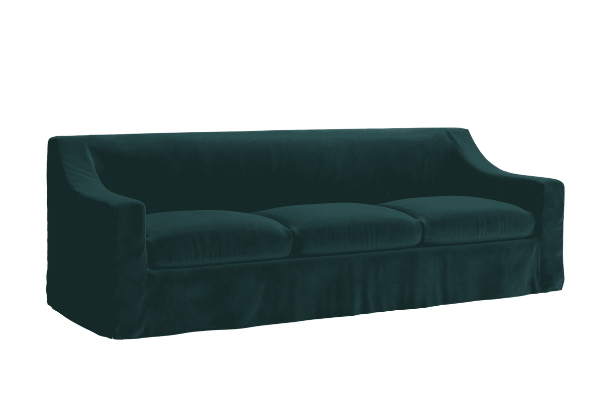 The Evergreen Sofa | Recycled Velvet