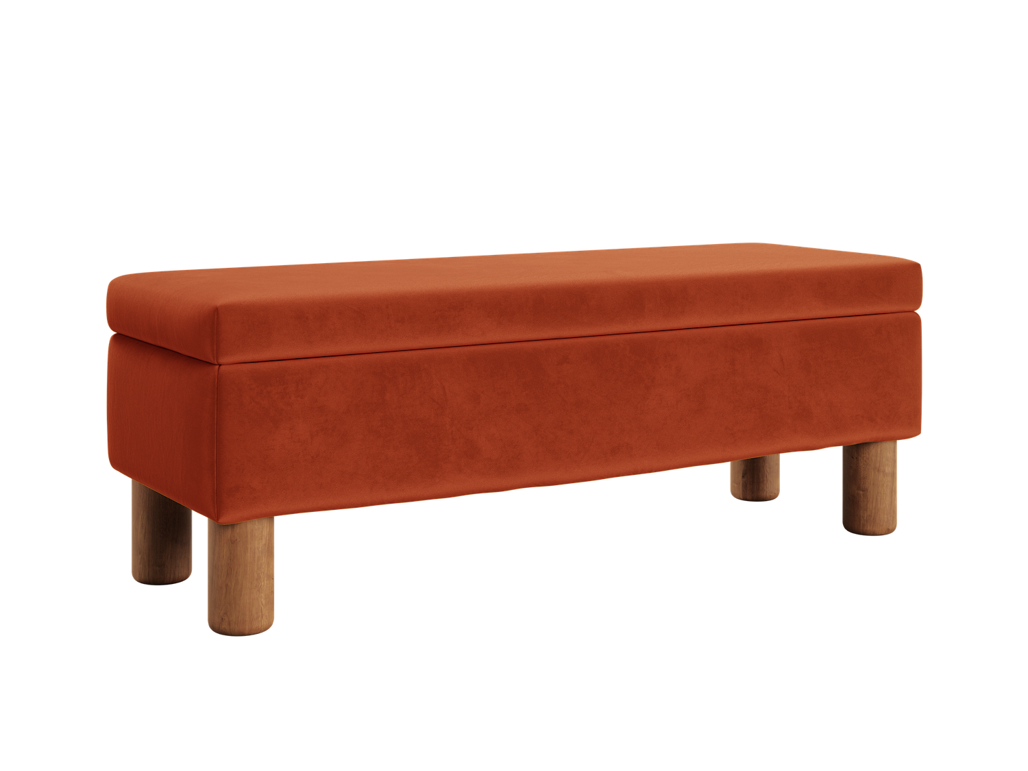The Essential Storage Bench | Recycled Velvet