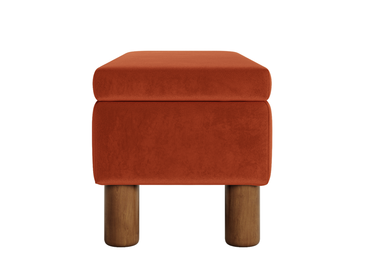 The Essential Storage Bench | Recycled Velvet