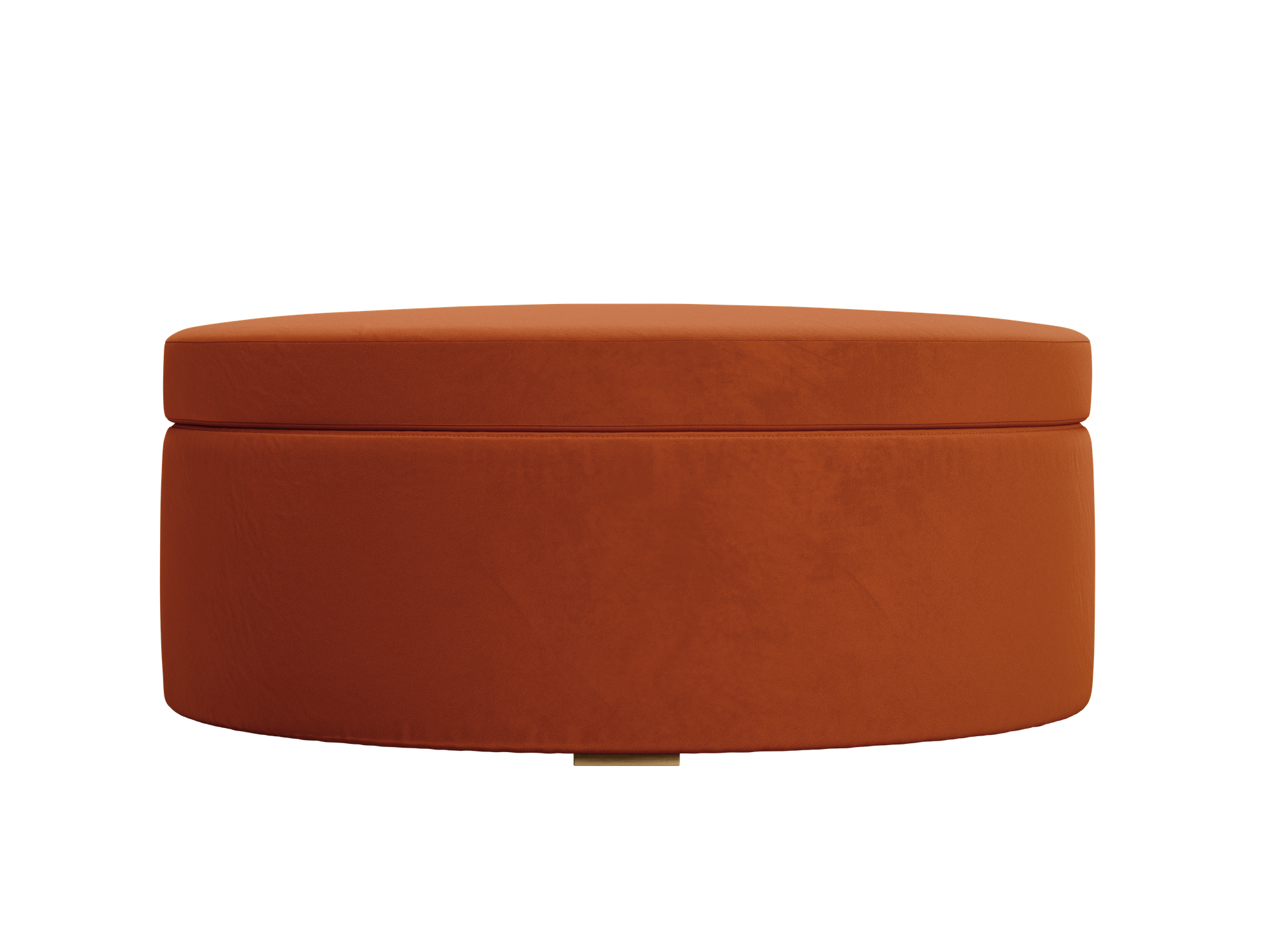 The Evergreen Storage Ottoman | Recycled Velvet