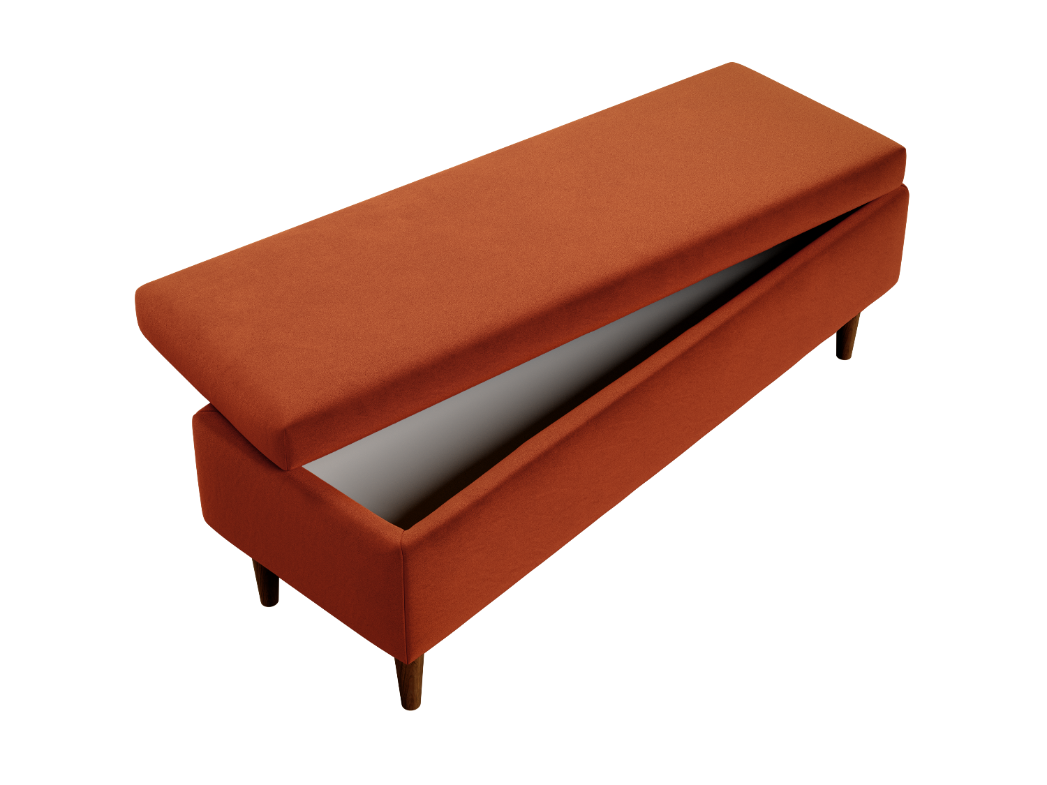 The Essential Storage Bench | Recycled Velvet