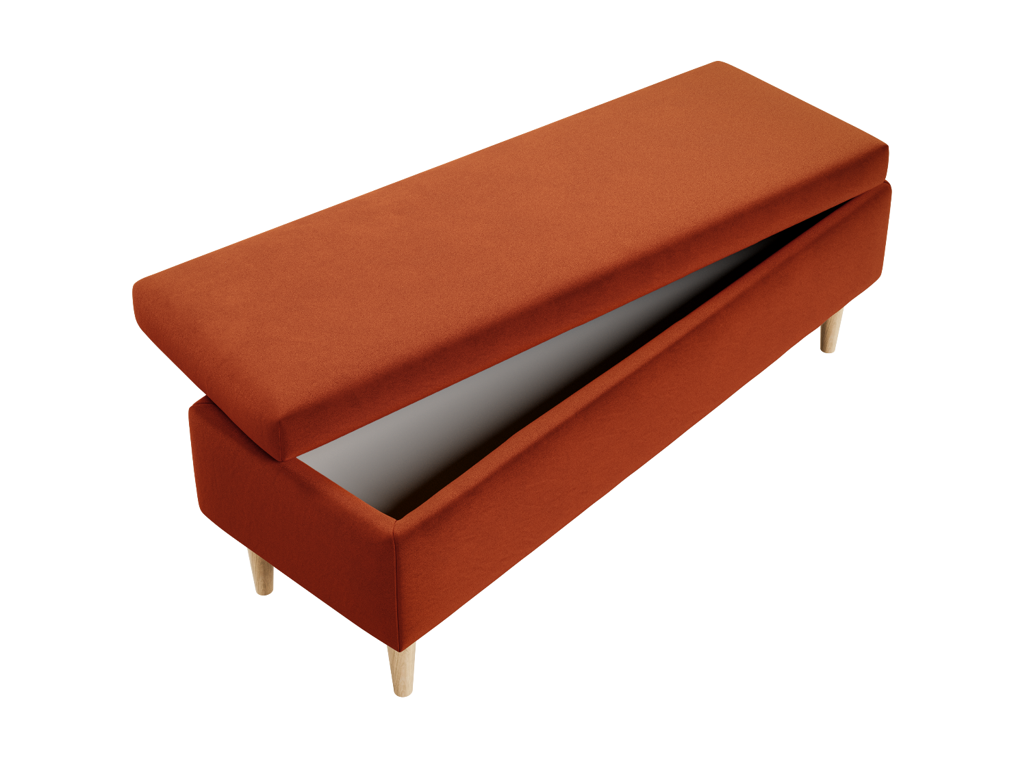 The Essential Storage Bench | Recycled Velvet