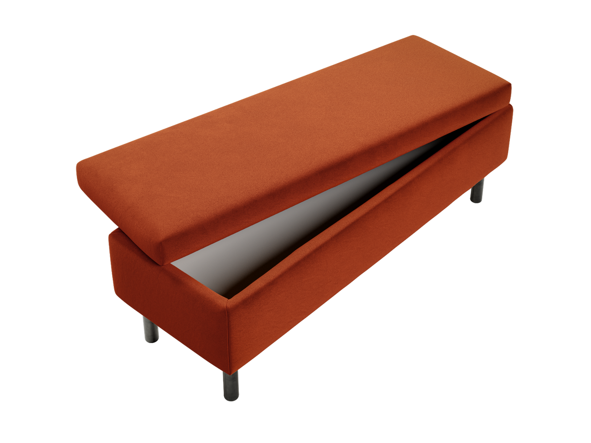 The Essential Storage Bench | Recycled Velvet