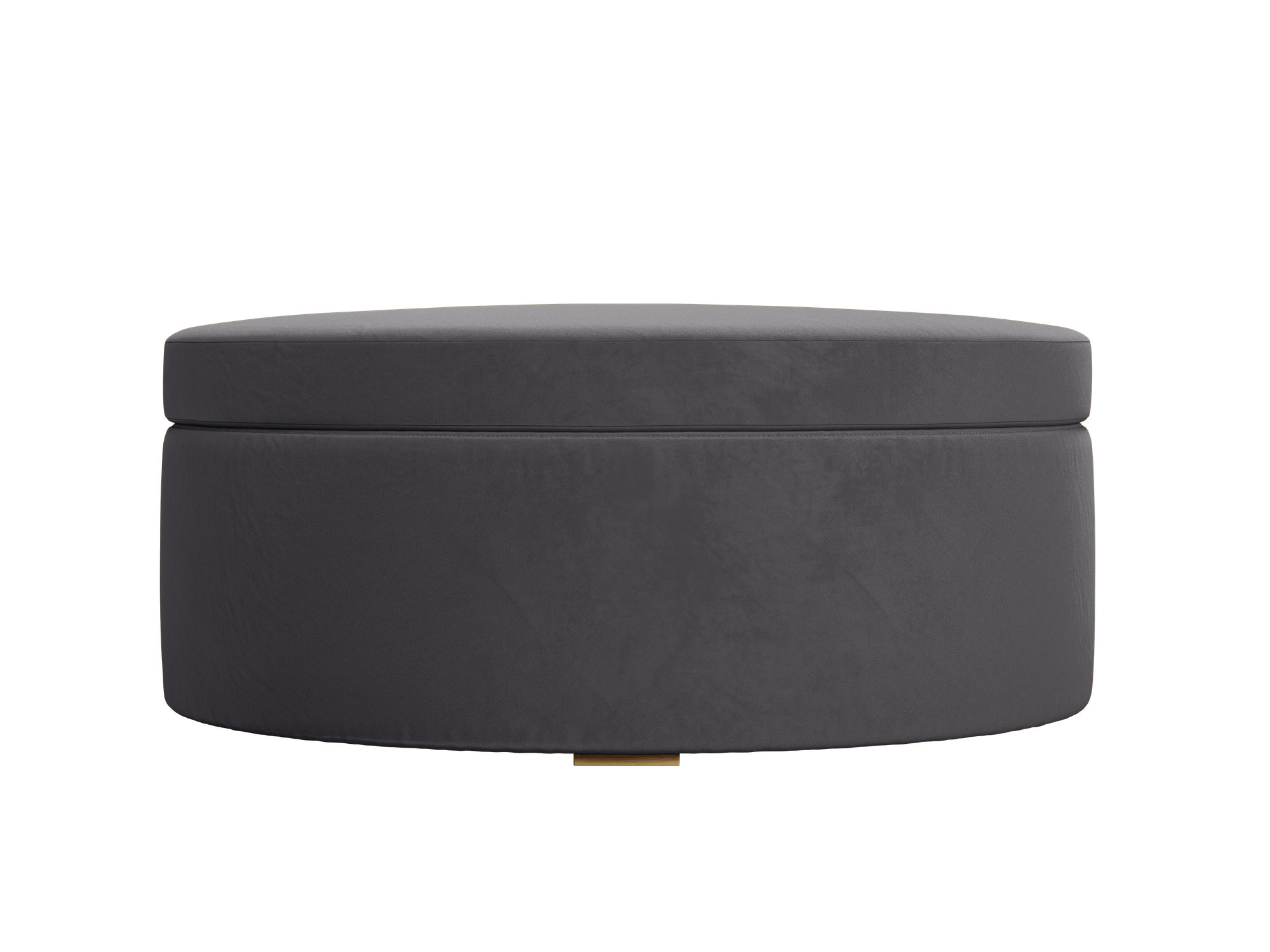 The Evergreen Storage Ottoman | Recycled Velvet
