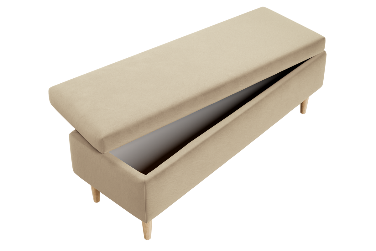 The Essential Storage Bench | Recycled Velvet