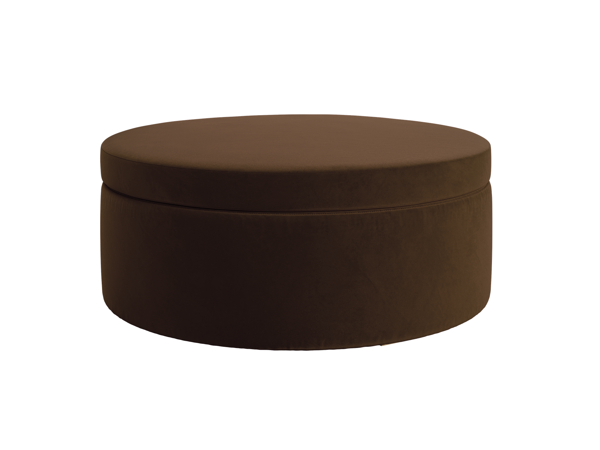The Evergreen Storage Ottoman | Recycled Velvet