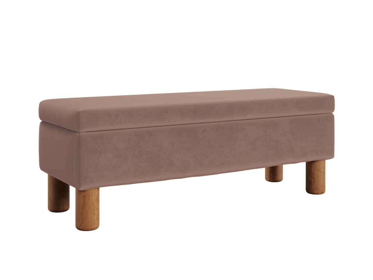 The Essential Storage Bench | Recycled Velvet