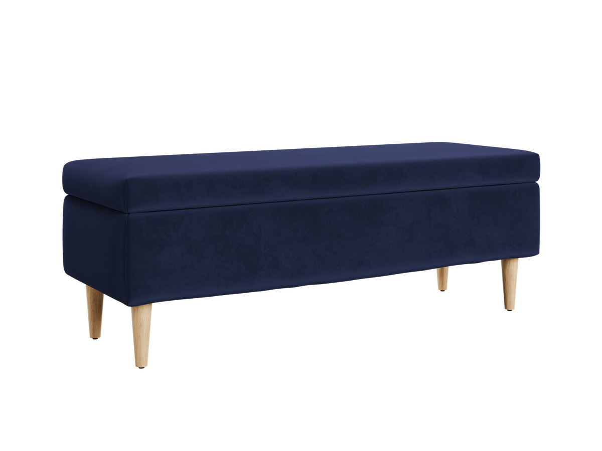 The Essential Storage Bench | Recycled Velvet