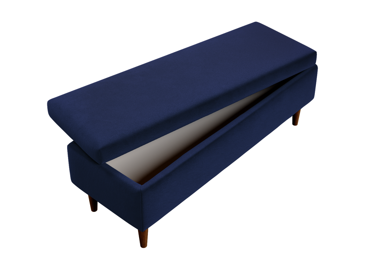 The Essential Storage Bench | Recycled Velvet