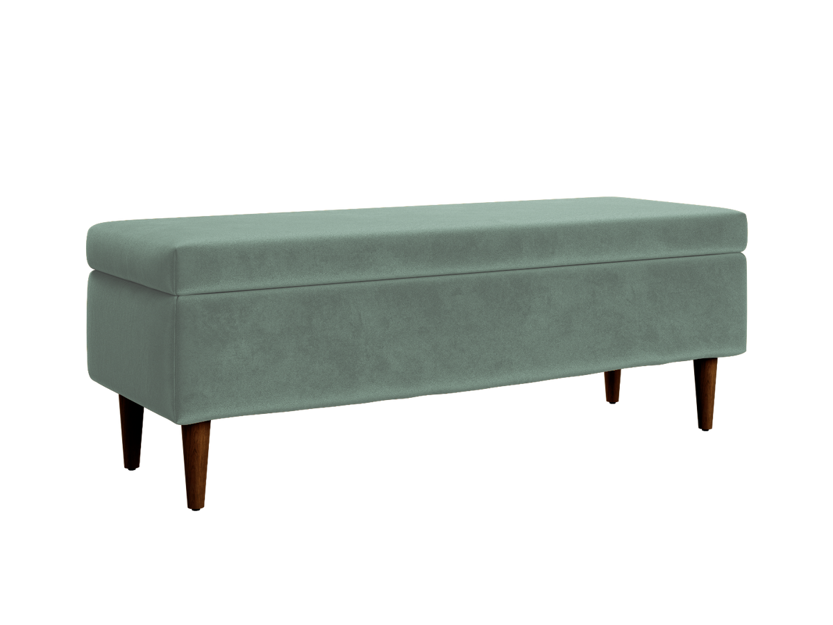 The Essential Storage Bench | Recycled Velvet