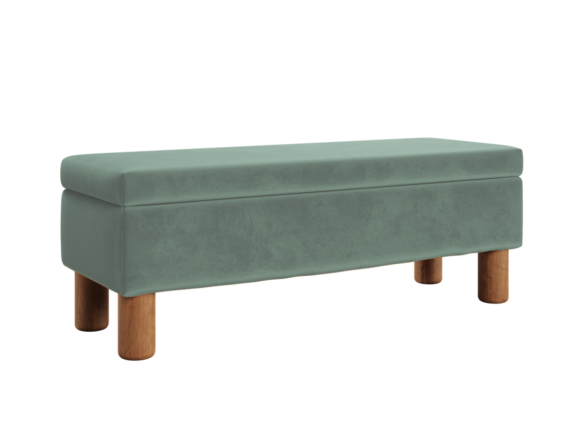 The Essential Storage Bench | Recycled Velvet