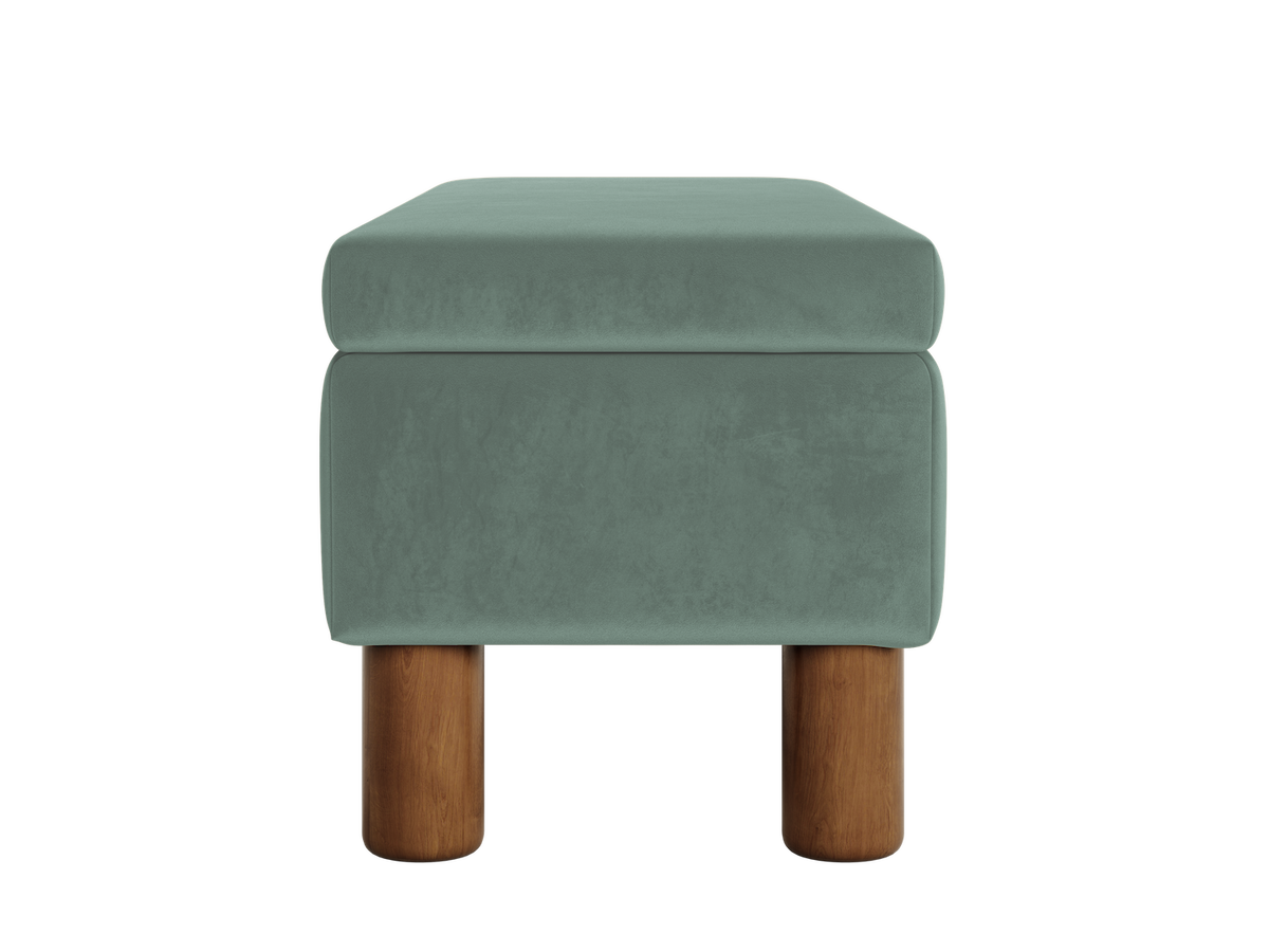 The Essential Storage Bench | Recycled Velvet