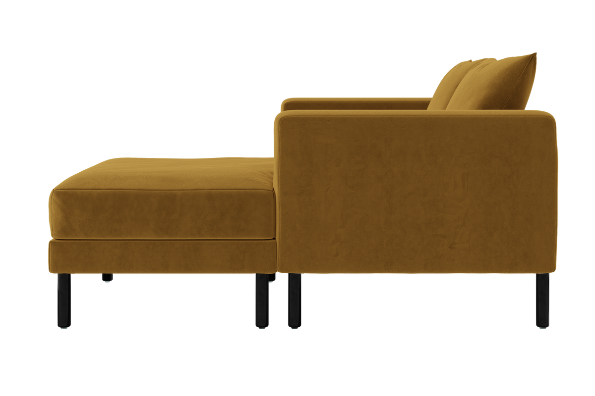The Essential Loveseat Sectional | Recycled Velvet