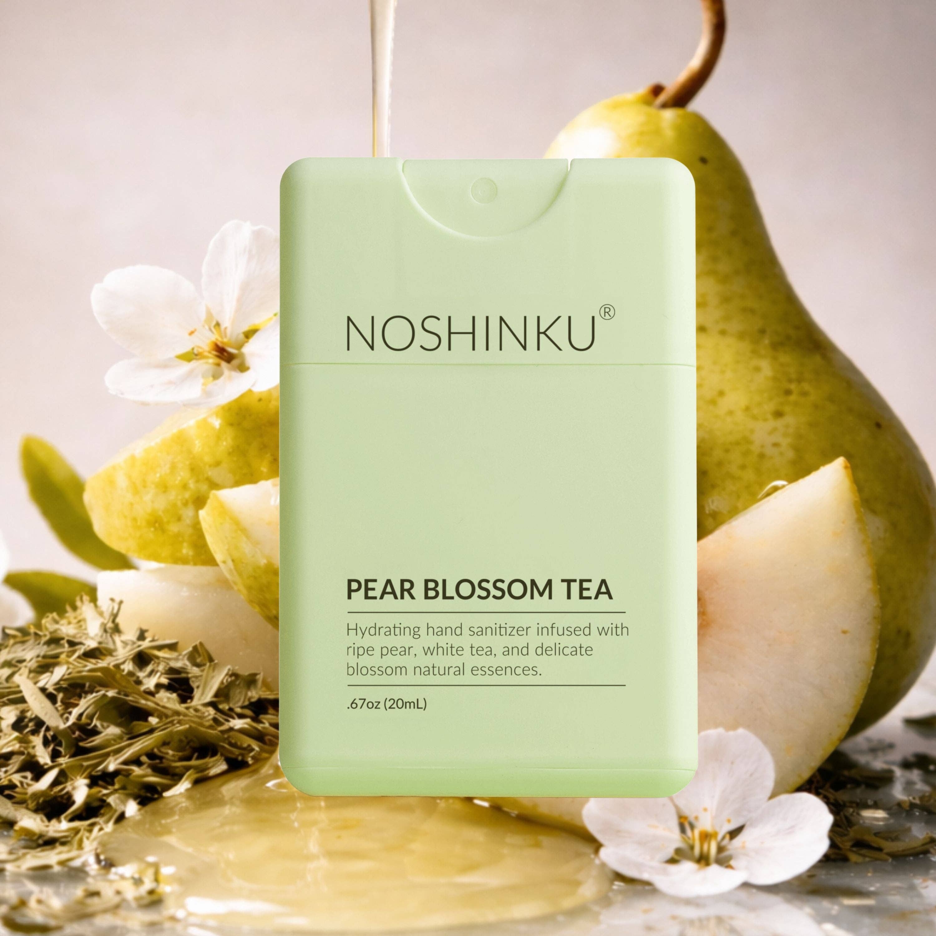 Noshinku Sanitizer Pocket Sprayer | Pear Blossom Tea