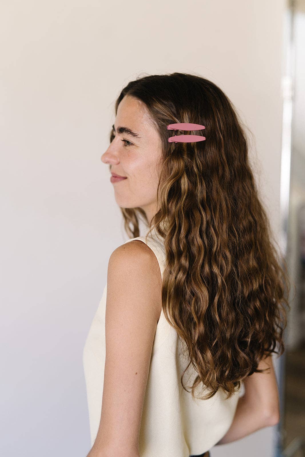 Celine Hair Clips | Plum