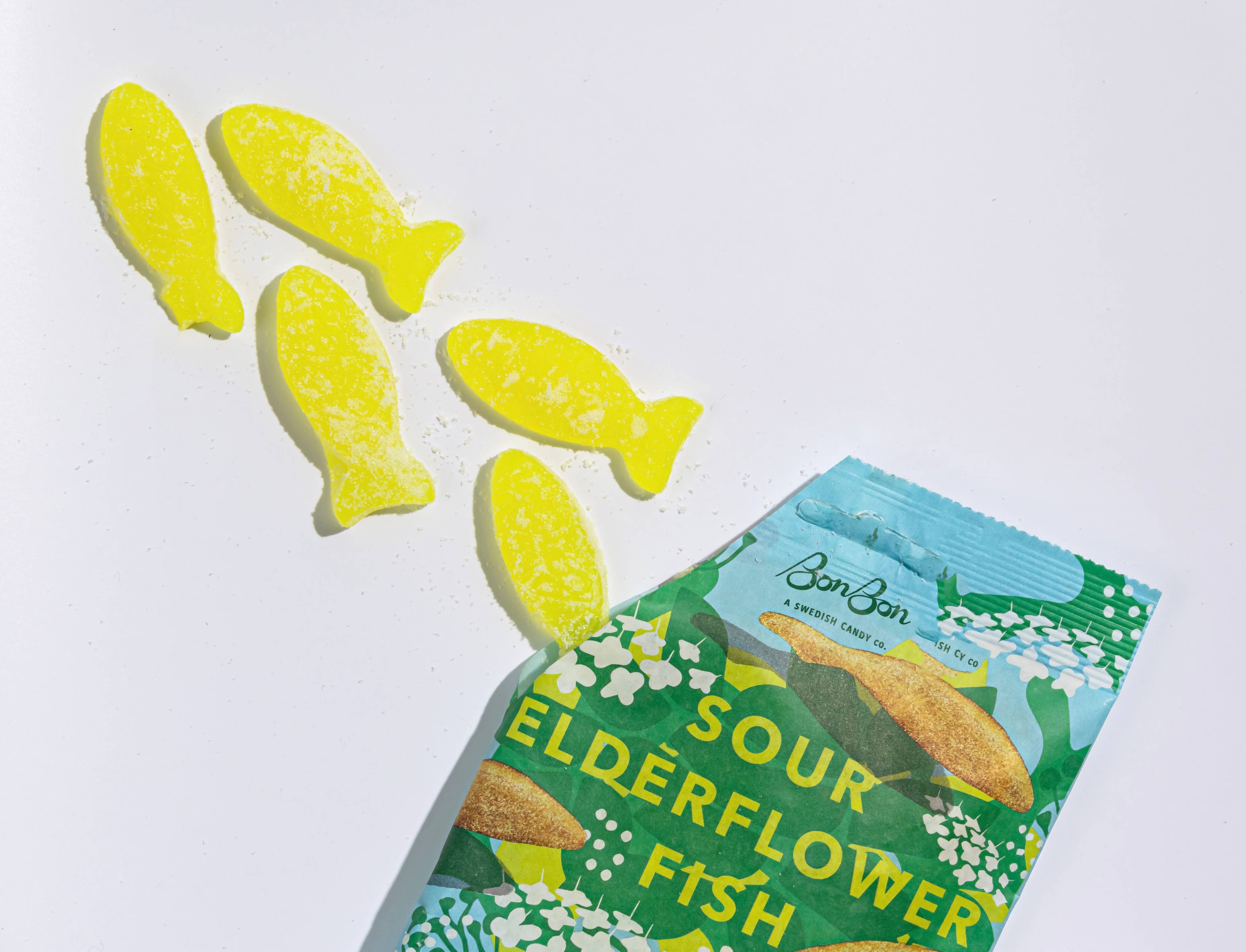 Sour Elderflower Fish | Swedish Candy