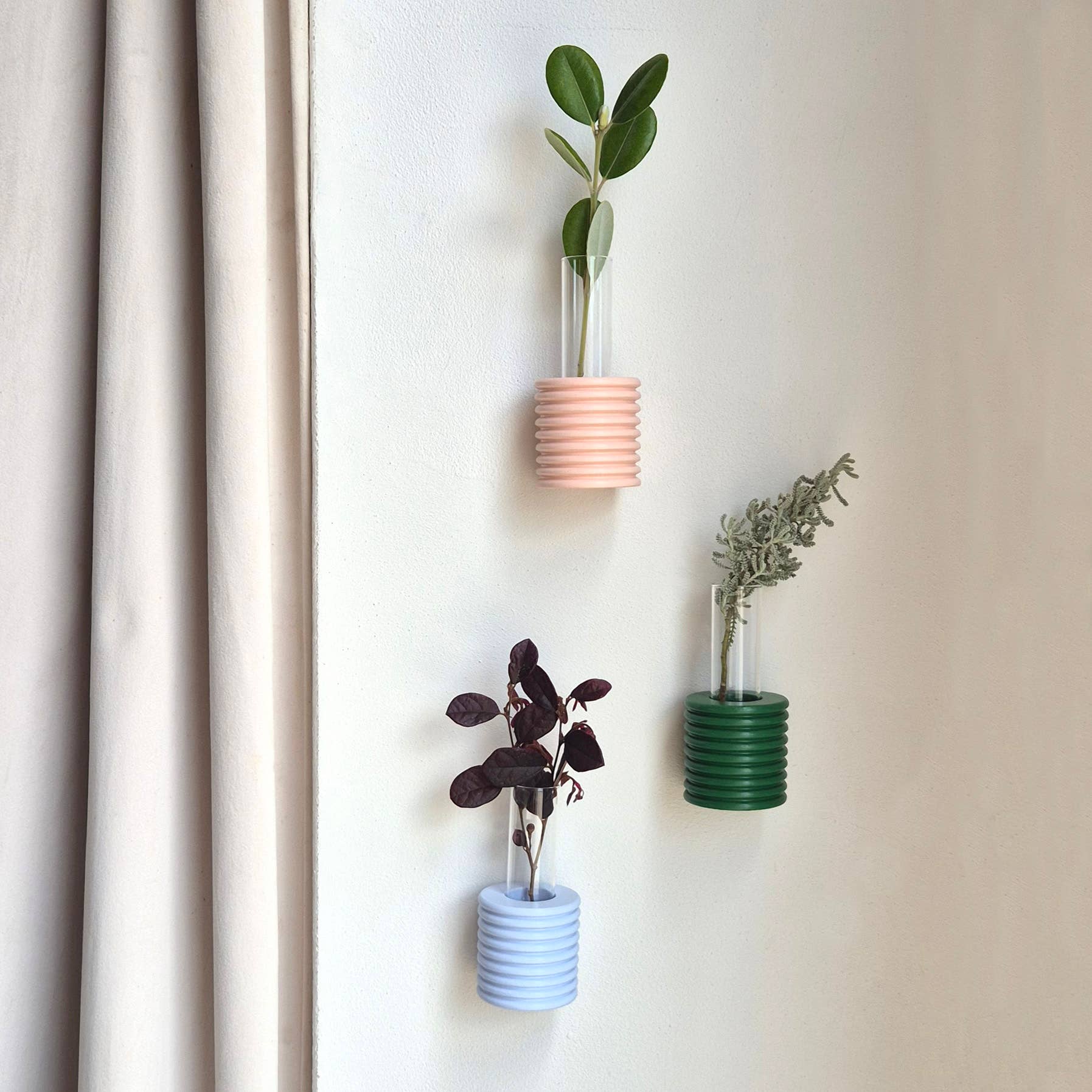 Ribble Wall Vase | Light Blue