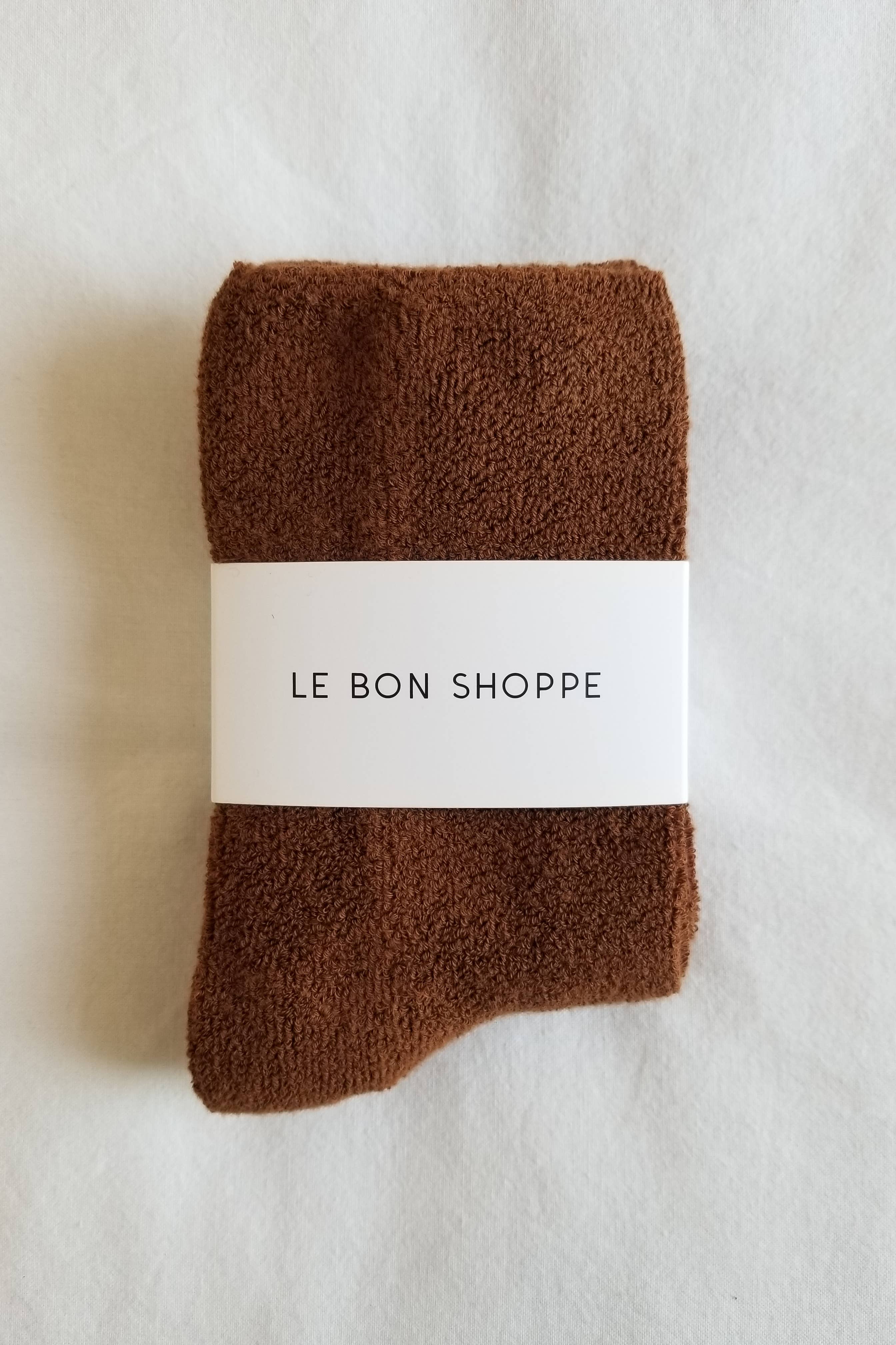 Cloud Socks: Sepia