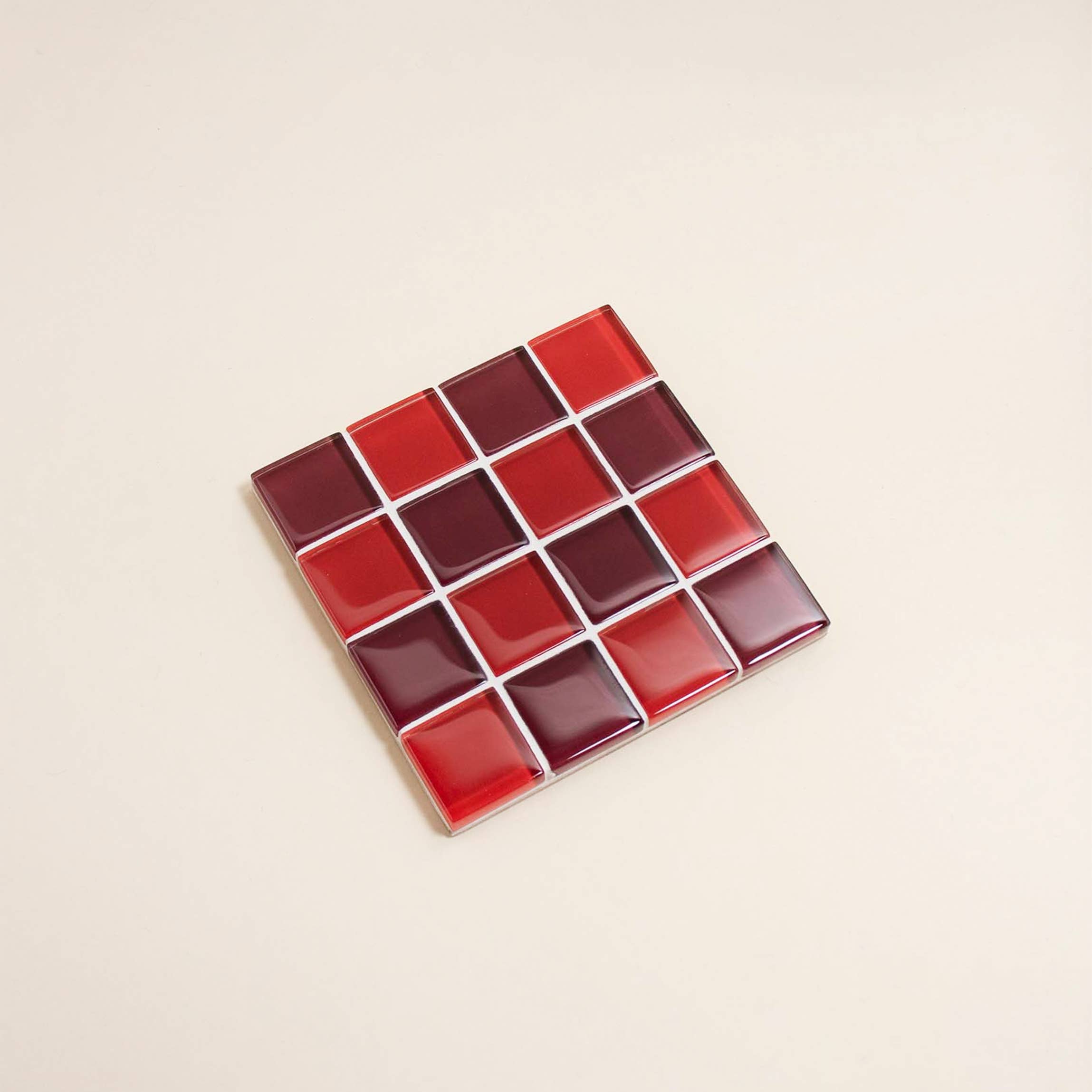 Glass Tile Coaster | Mon Amour