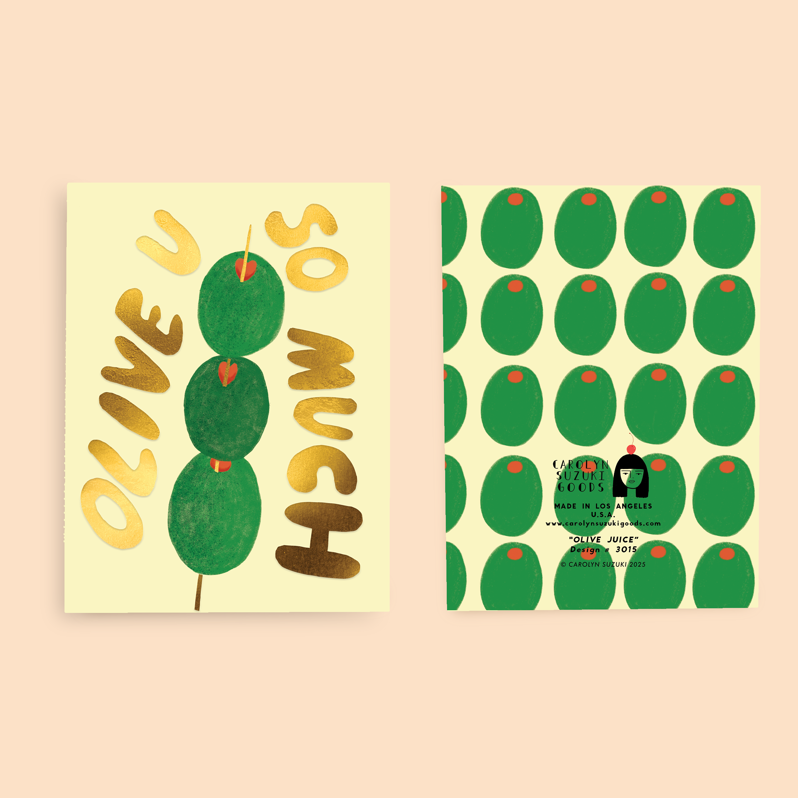 Olive U So Much Card