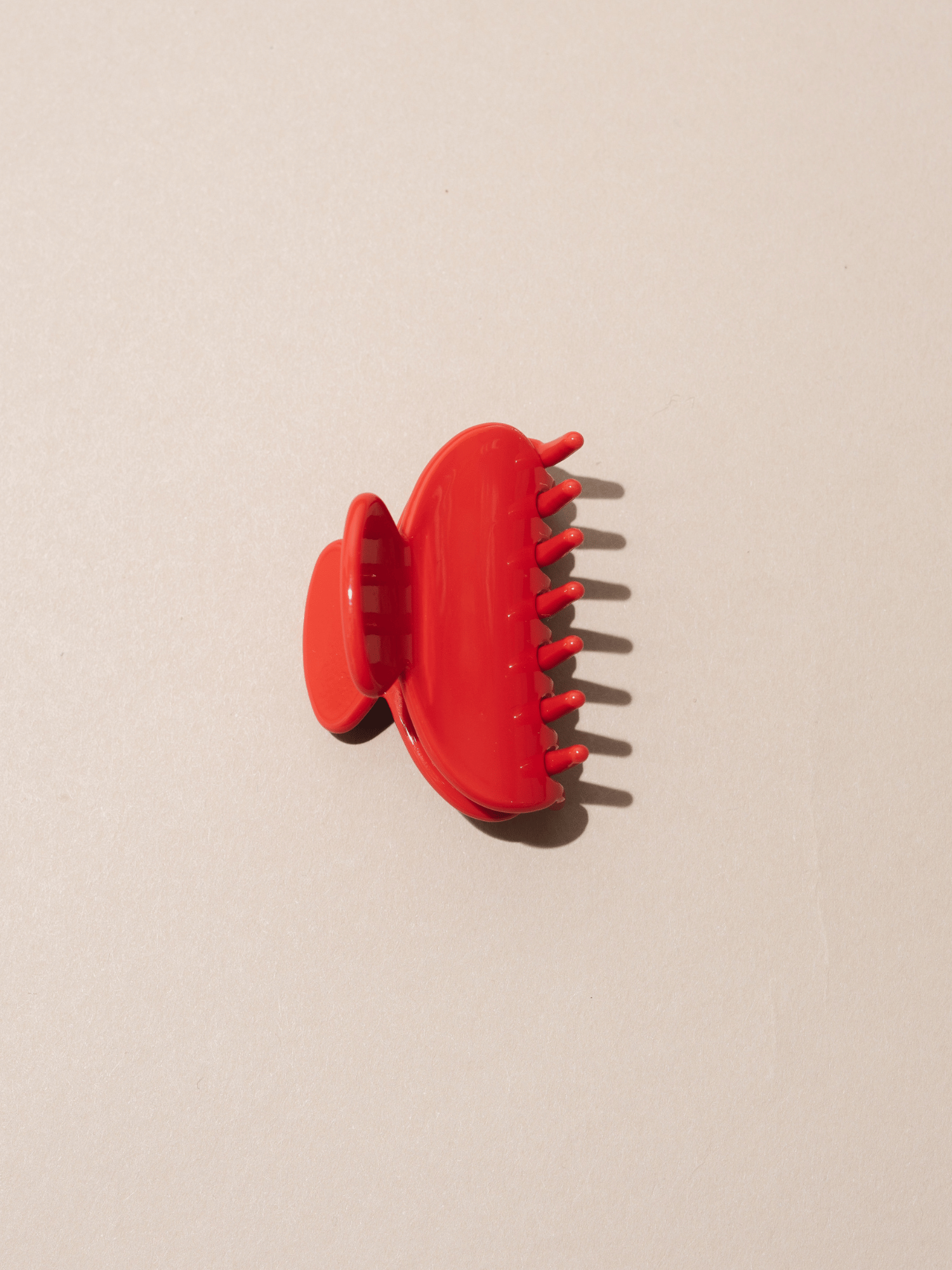 Small Hair Claw Clips: Cherry
