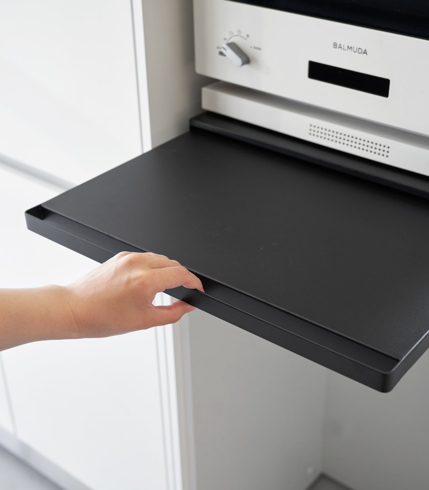 Countertop Drawer with Pull-Out Shelf