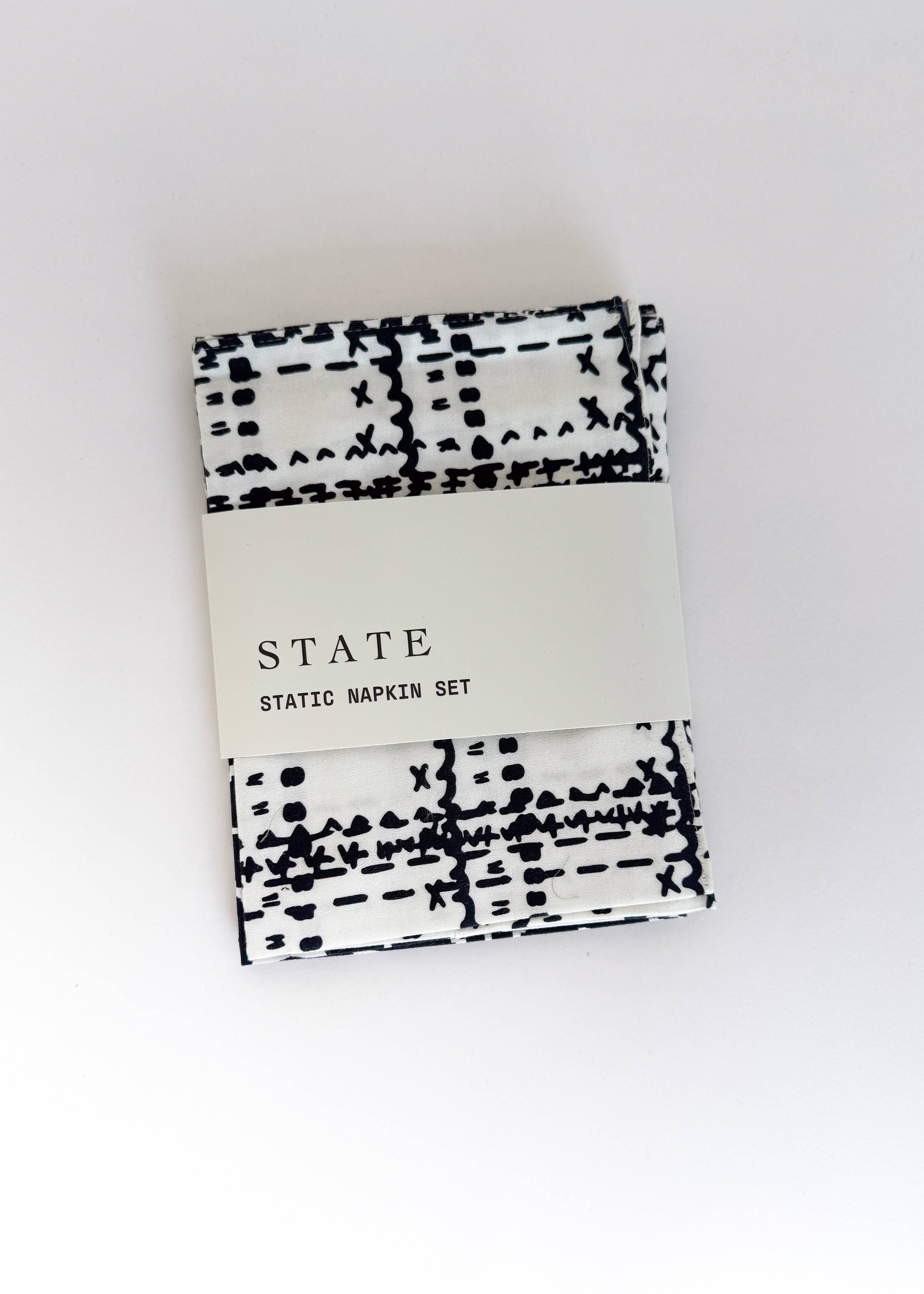 Static Napkin Set