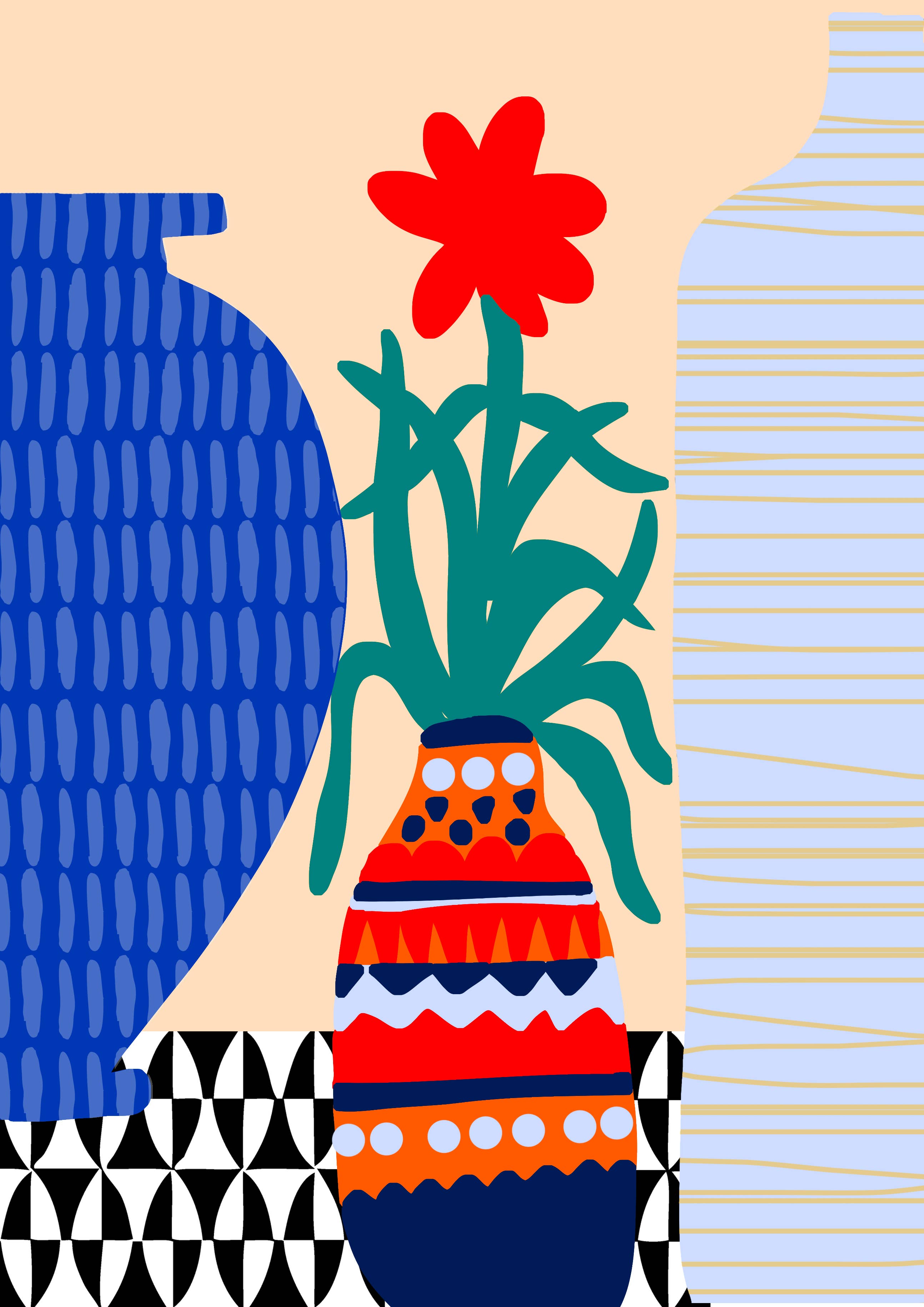 Winter Garden Art Print