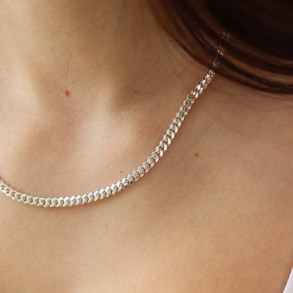 Carter Chain Necklace | Sterling Silver