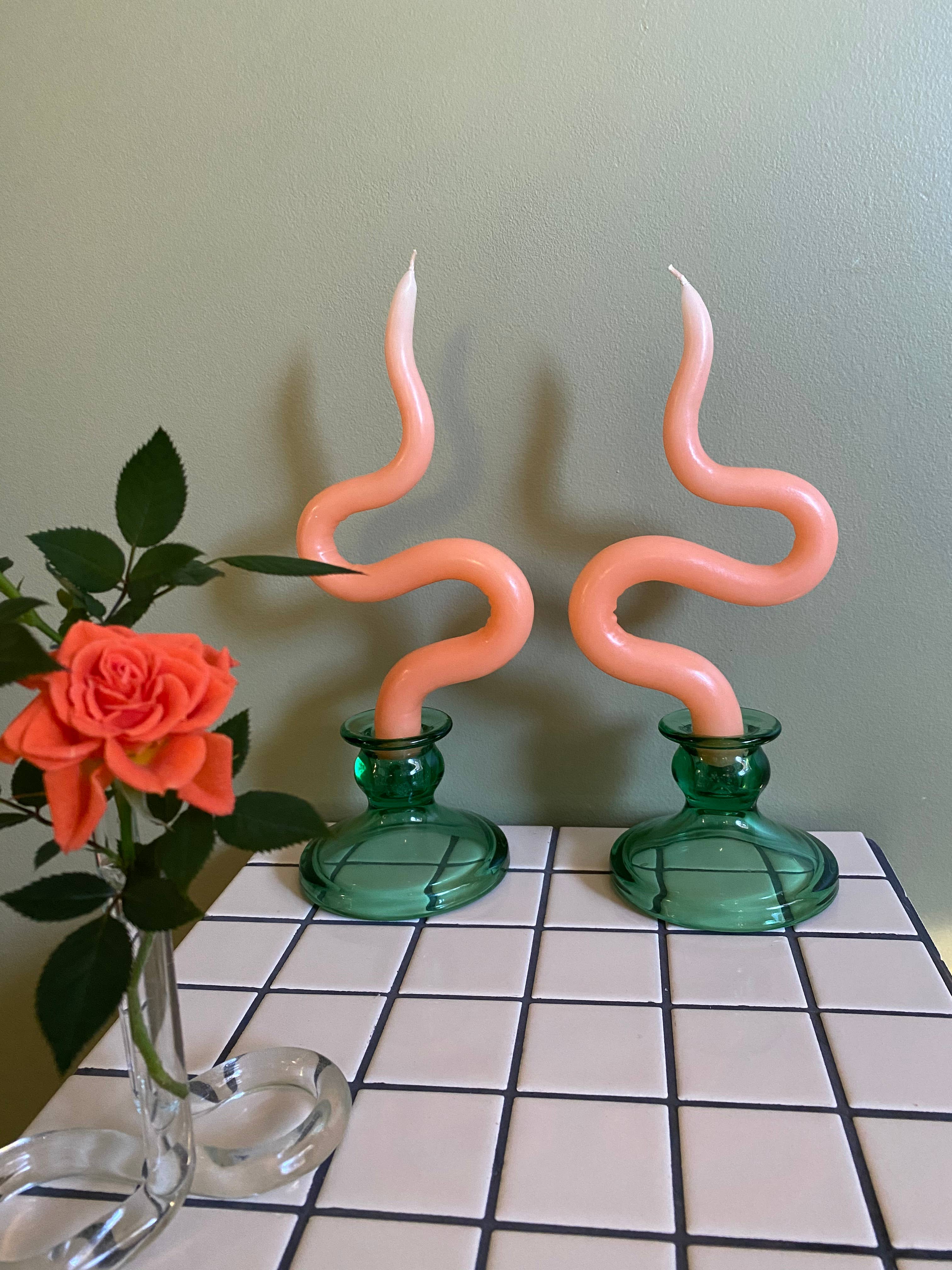 Power Wiggler Taper Candle