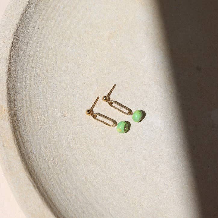 Fern Drop Earrings | 14k Gold Fill