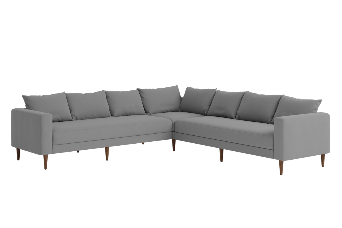 The Essential Corner Sectional | 7 Seat | Upcycled Poly