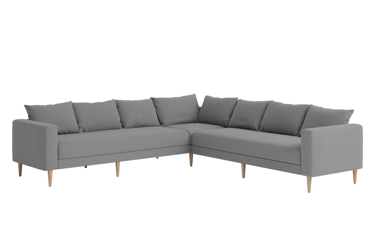 The Essential Corner Sectional | 7 Seat | Upcycled Poly