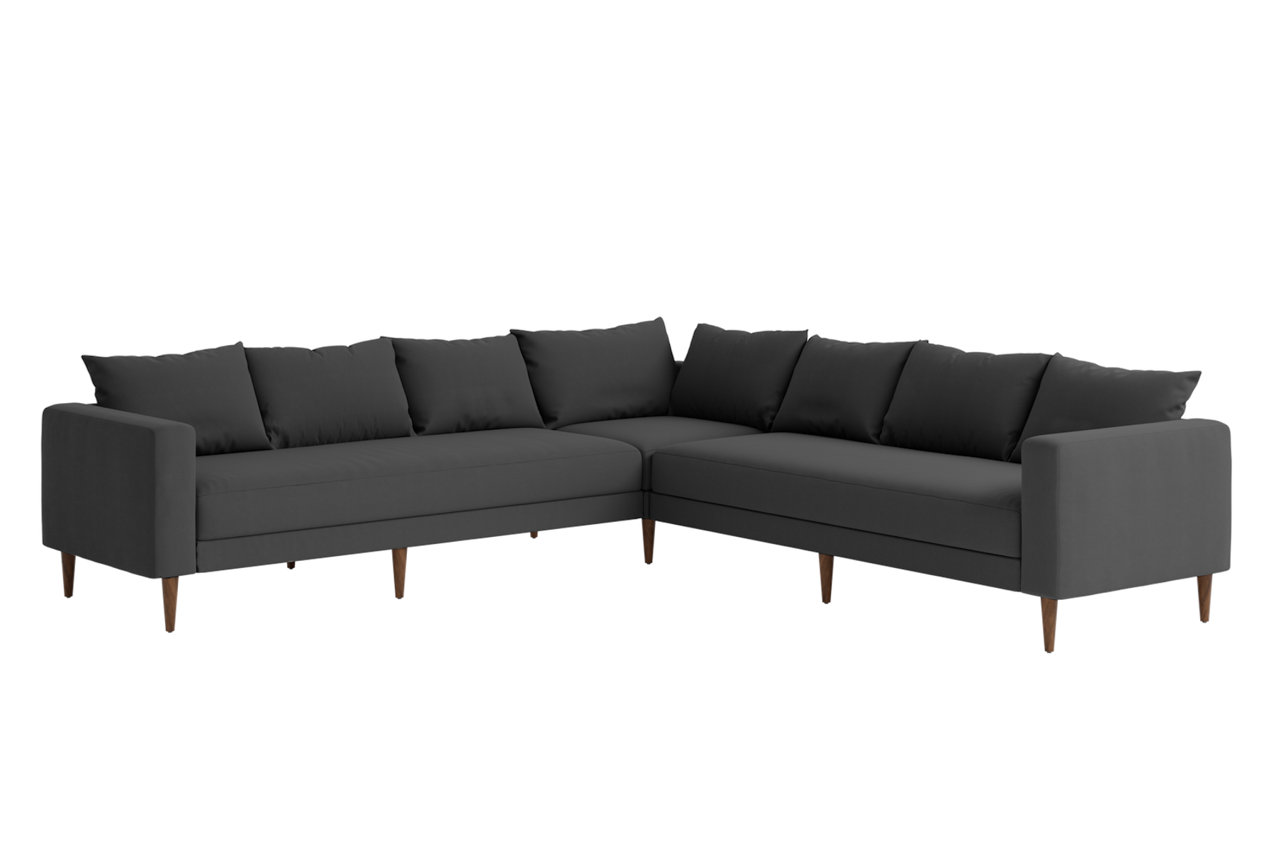 The Essential Corner Sectional | 7 Seat | Upcycled Poly