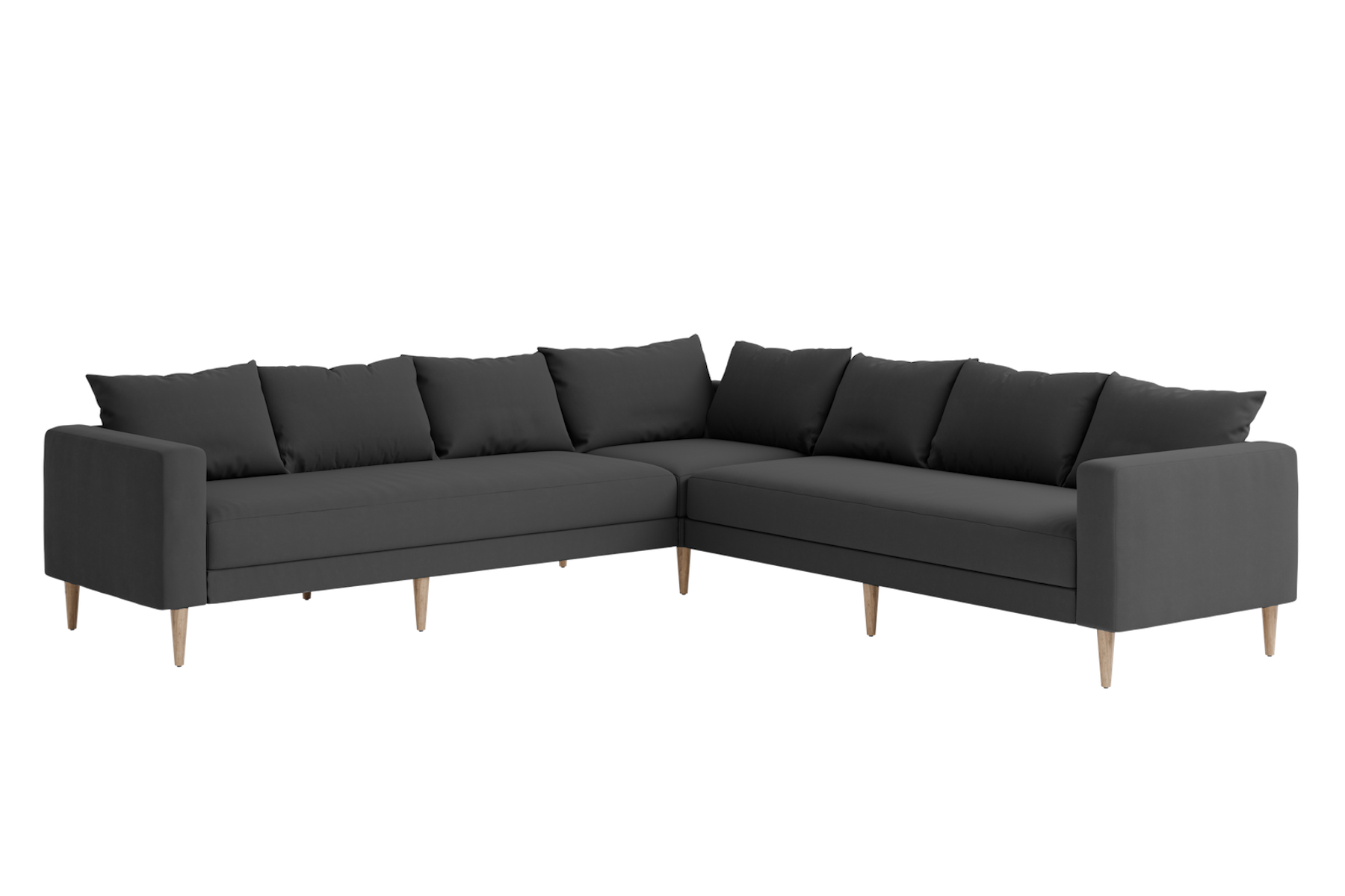 The Essential Corner Sectional | 7 Seat | Upcycled Poly