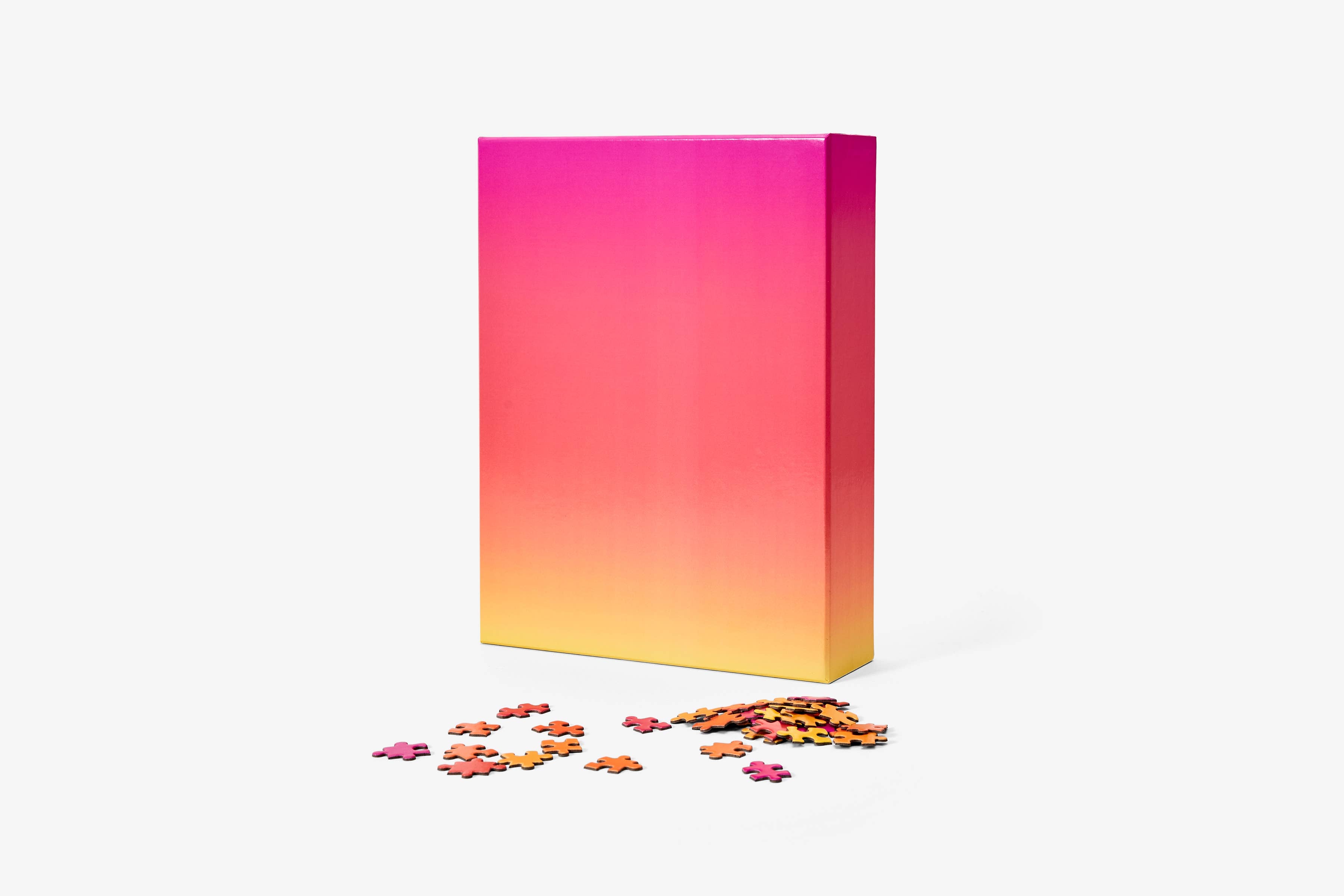 Gradient Puzzle | 1000 piece | Pink/Yellow