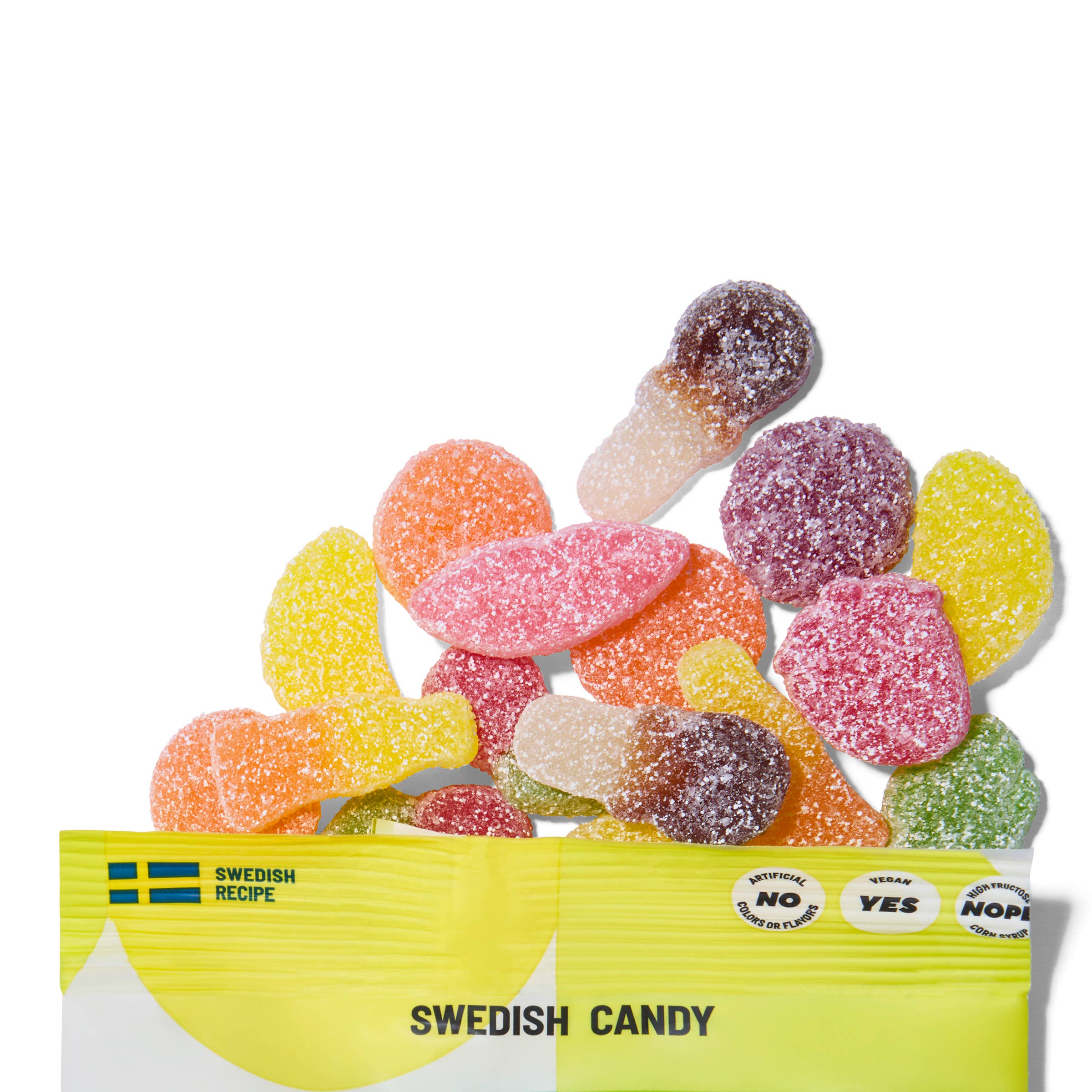 Sour Gummy Mix Swedish Candy Bag
