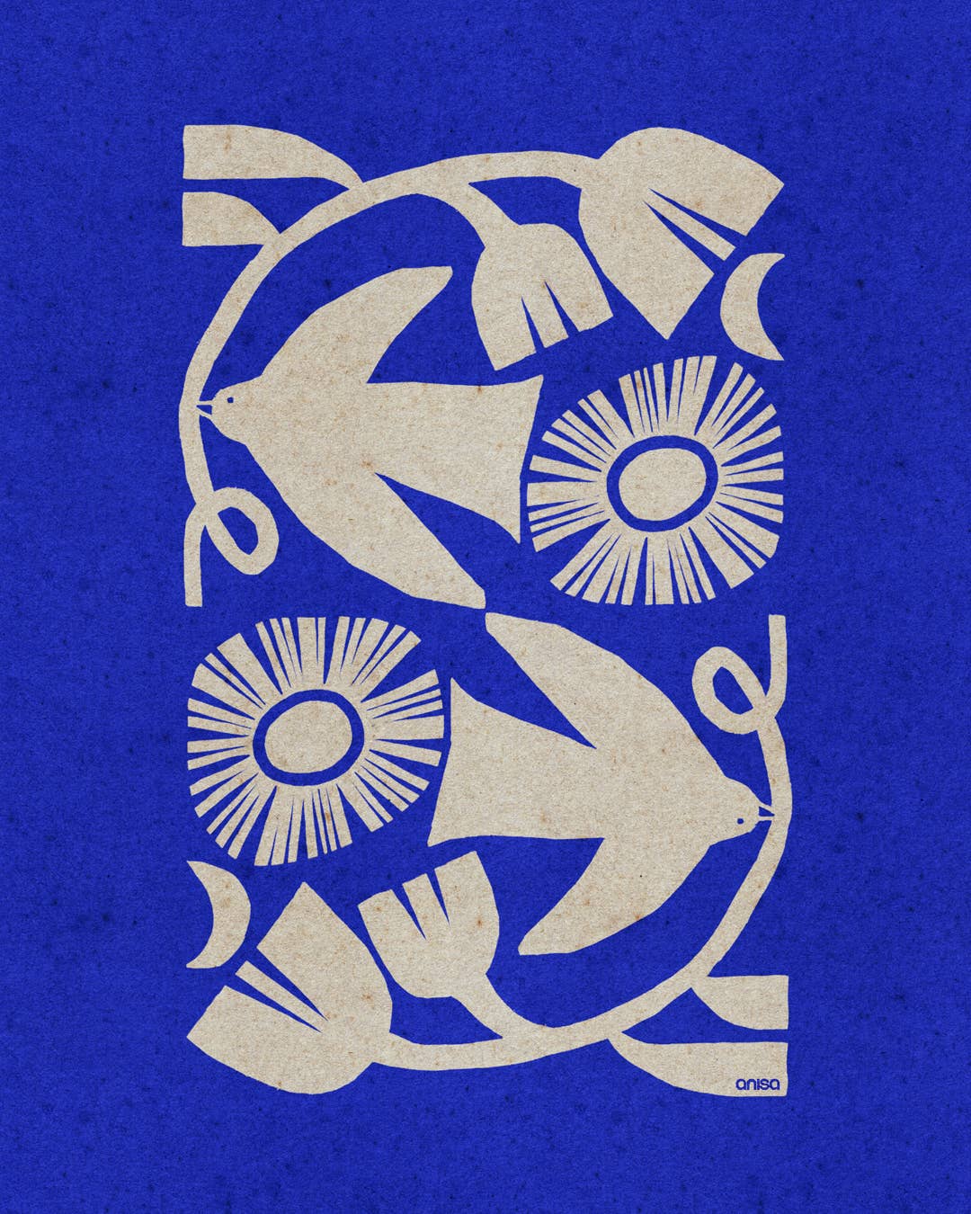 Art Print - Messenger Birds: 8x10