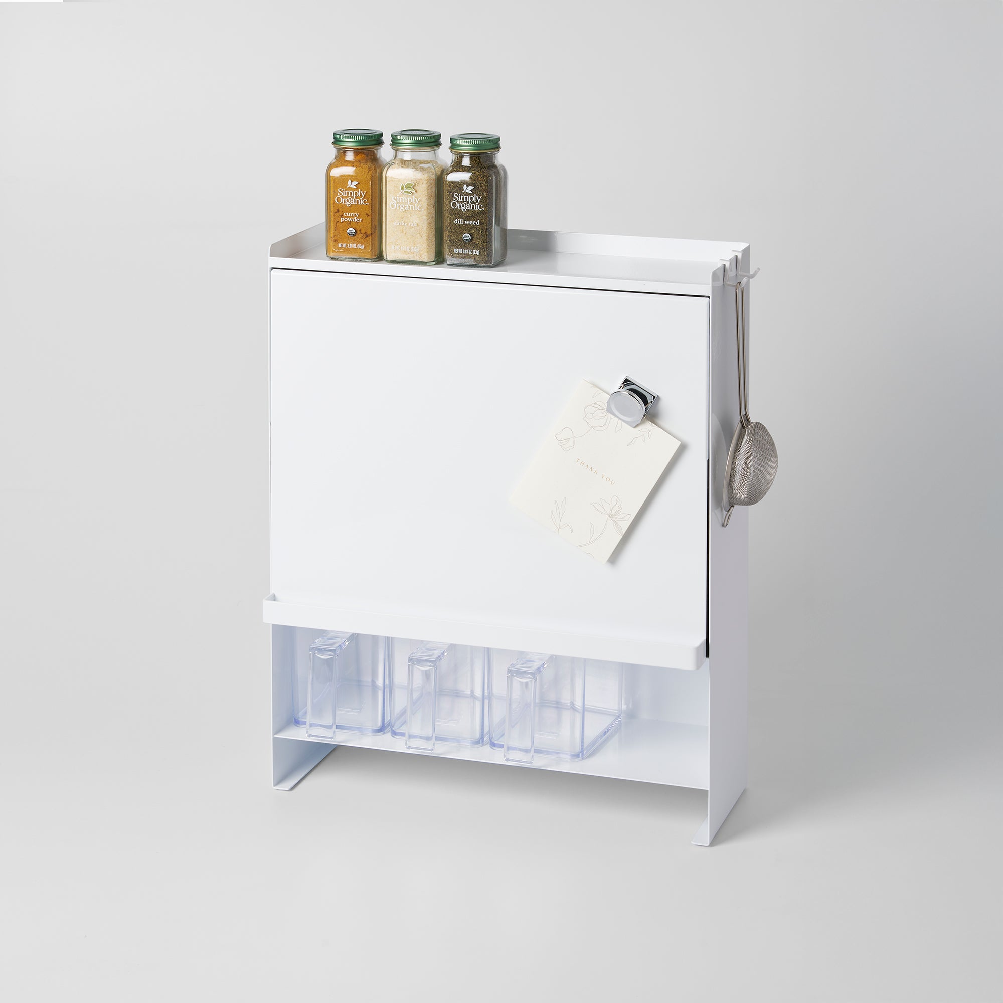 Concealable Spice Rack