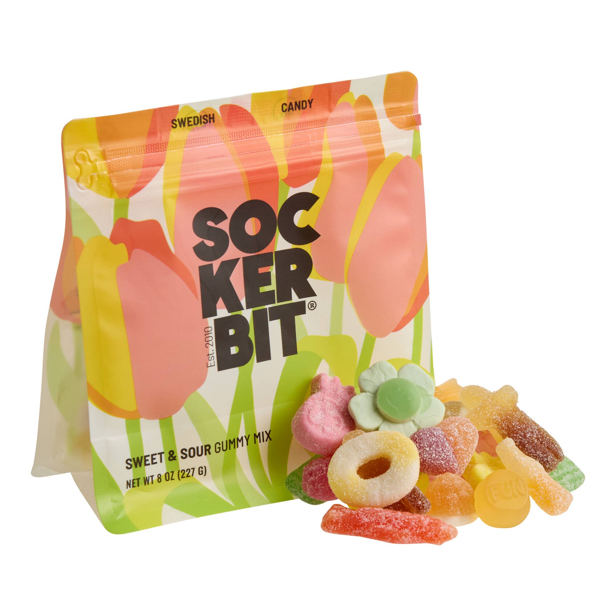 Spring Gummy Mix Swedish Candy Bag (Sweet & Sour)