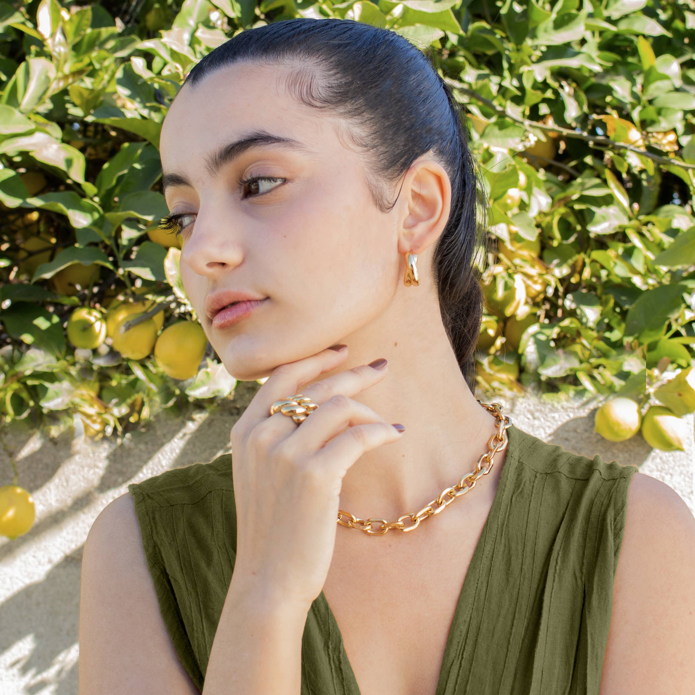 Hoop Earrings | Gold