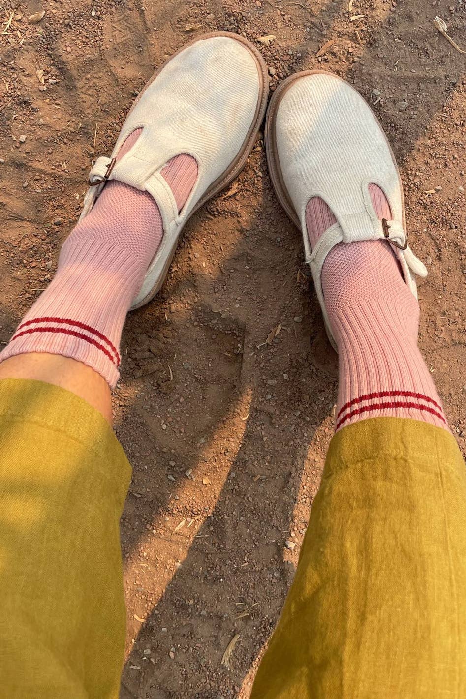 Boyfriend Socks: Clean White